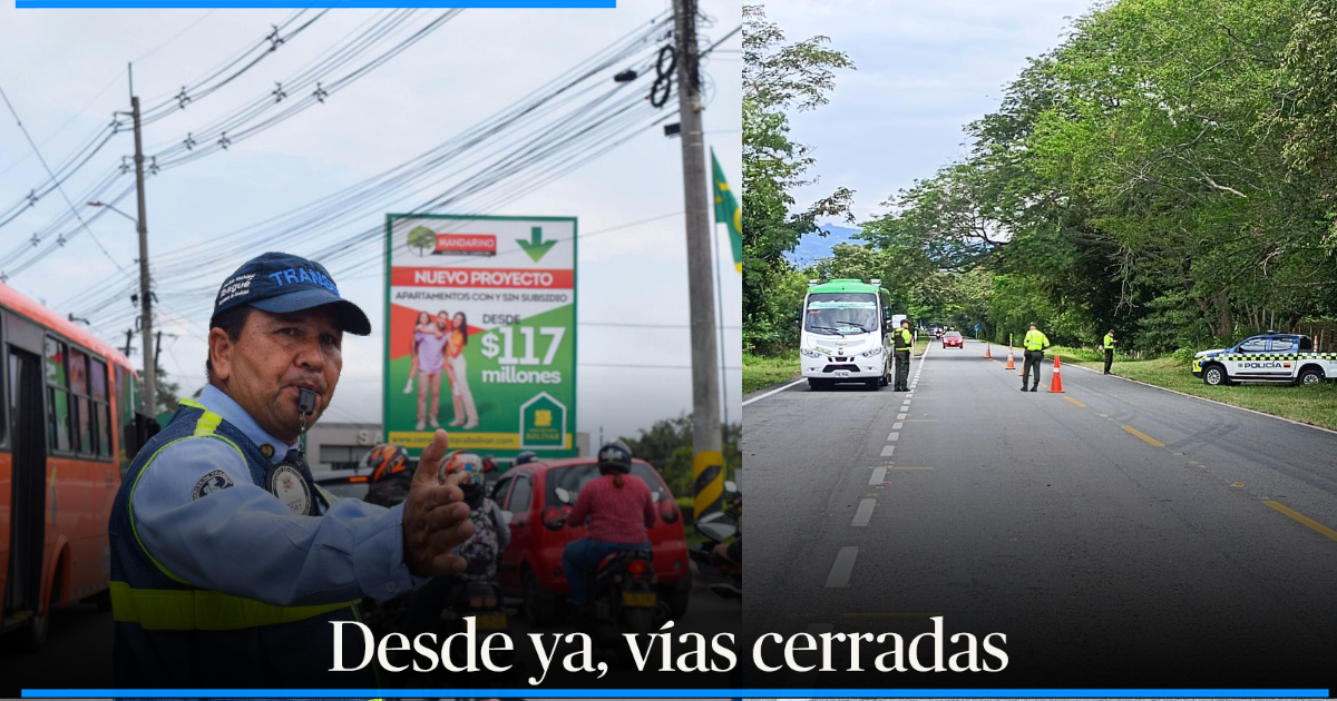 ¡atento Desde Ya Hay Cierre De Vías En Ibagué Y El Tolima Conozca